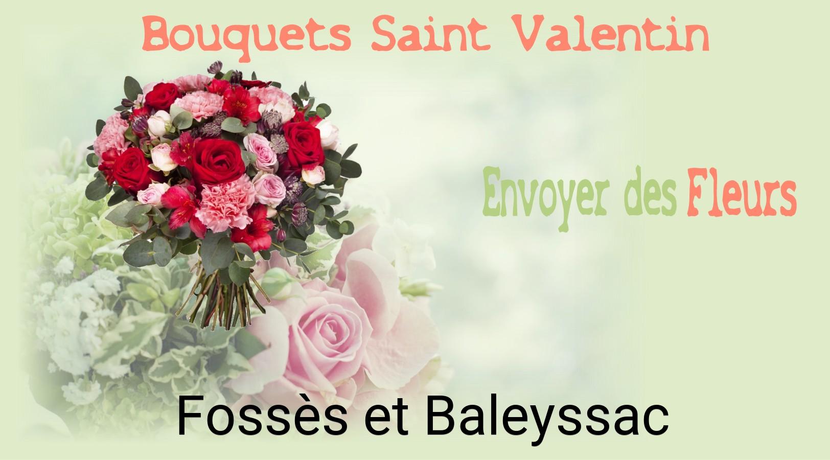 Roses de Saint-Valentin livrées à Fossès-et-Baleyssac